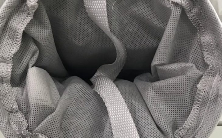 poche filtrante à charbon actif (HAC)